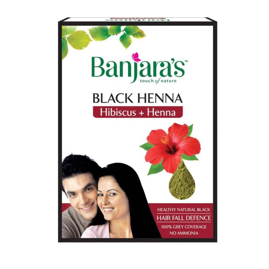 Buy Banjaras Black Henna with Hibiscus online Australia [ AU ] 