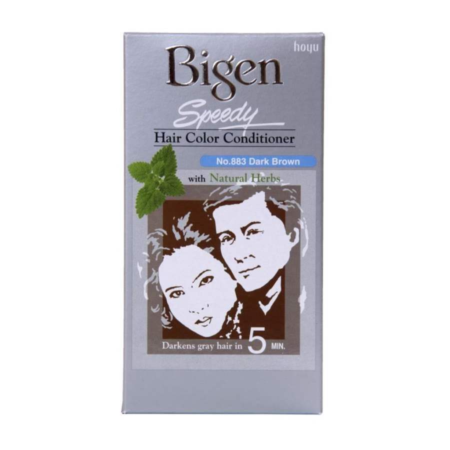 Buy Bigen Speedy Hair Color - Dark Brown 883