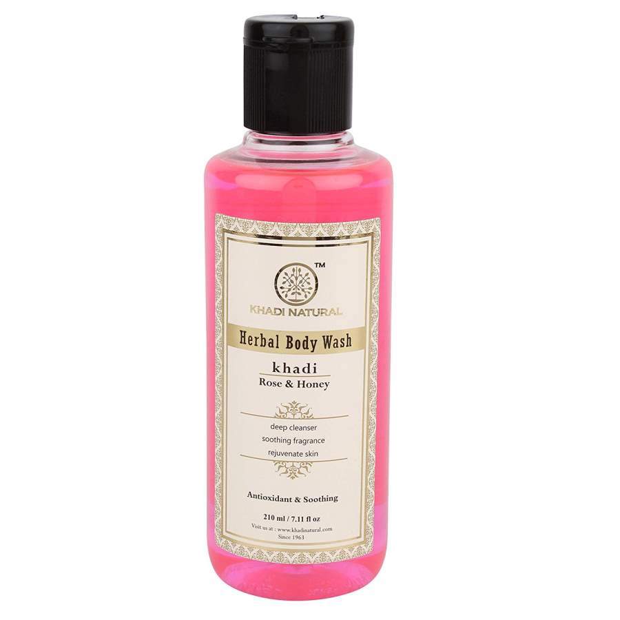 Buy Khadi Natural Herbal Rose and Honey Body Wash online usa [ USA ] 