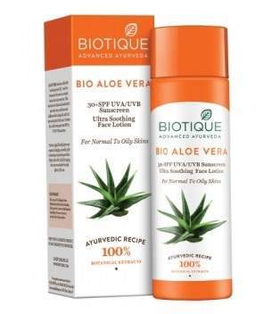 Buy Biotique Bio Aloevera Sunscreen Lotion online Australia [ AU ] 
