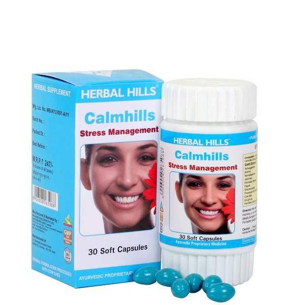 Buy Herbal Hills Calmhills Stress Management Formula Capsules online Australia [ AU ] 