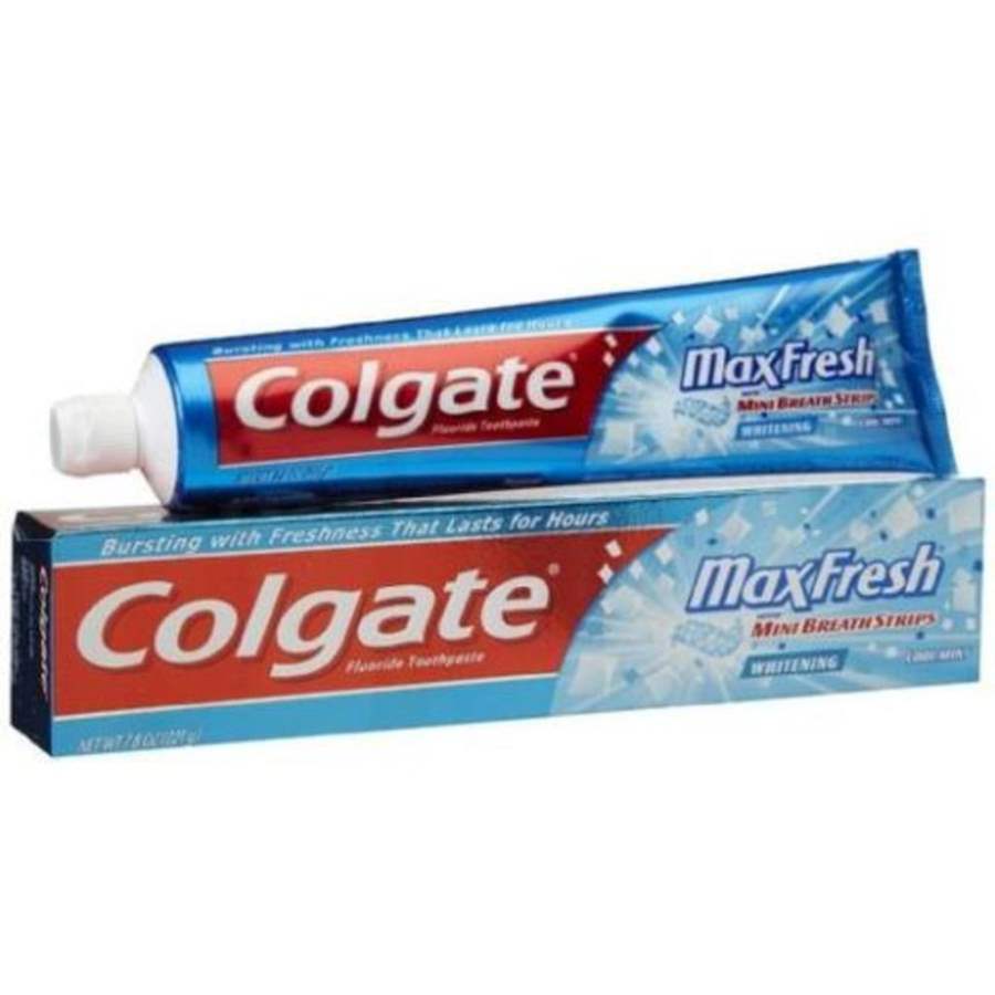 Buy Colgate Maxfresh Blue Peppermint Ice Toothpaste online Australia [ AU ] 