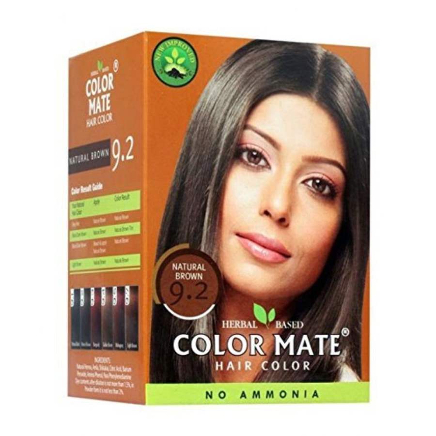 Buy Color Mate Hair Color Powder - Natural Brown 9.2 online Australia [ AU ] 