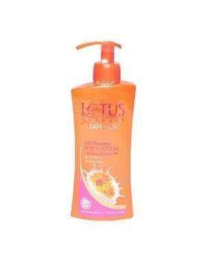 Buy Lotus Herbals Safe Sun UV Protect Body Lotion Nourishing Whitening Milk SPF 25 PA+++ online Australia [ AU ] 