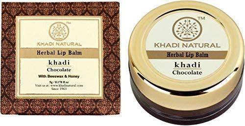 Buy Khadi Natural Chocolate Herbal Lip Balm With Beeeswax & Honey