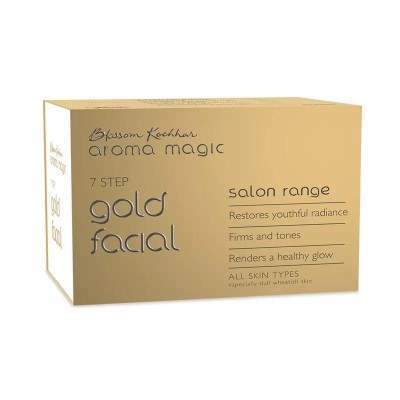 Buy Aroma Magic 7 Step Gold Facial Kit Salon Range (All Skin Types) online Australia [ AU ] 