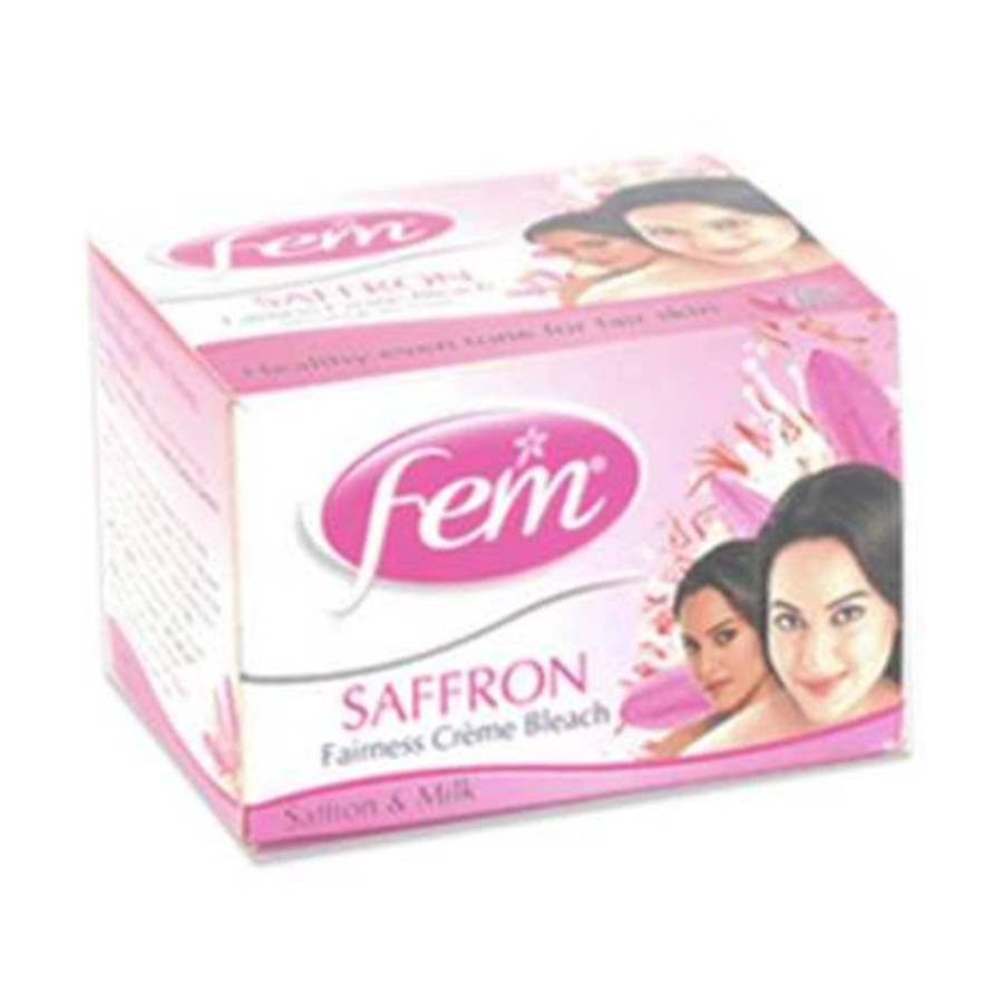Buy Fem Saffron Fairness Cream Bleach Saffron and Milk online Australia [ AU ] 