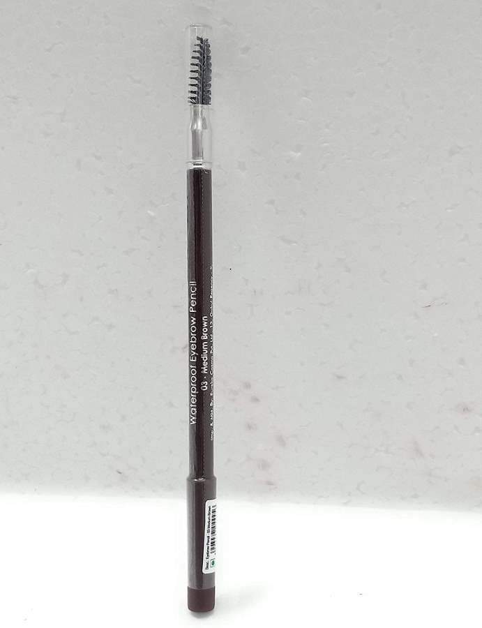 Buy Miss Claire Waterproof Eyebrow Pencil 03 (Mascara Brush), Medium Brown online Australia [ AU ] 