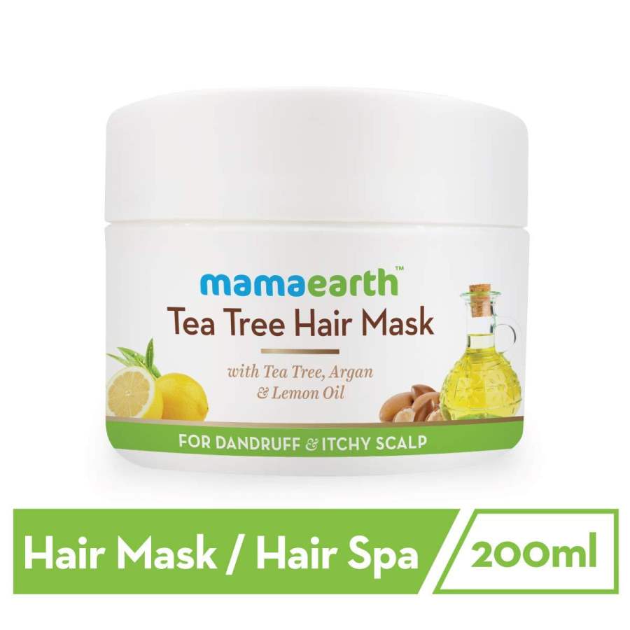 Buy Mamaearth Anti Dandruff Tea Tree Hair Mask online Australia [ AU ] 