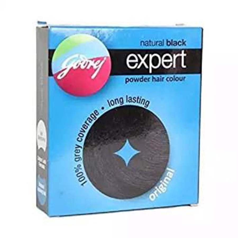 Buy Godrej Expert Powder Hair Color Natural Black online Australia [ AU ] 