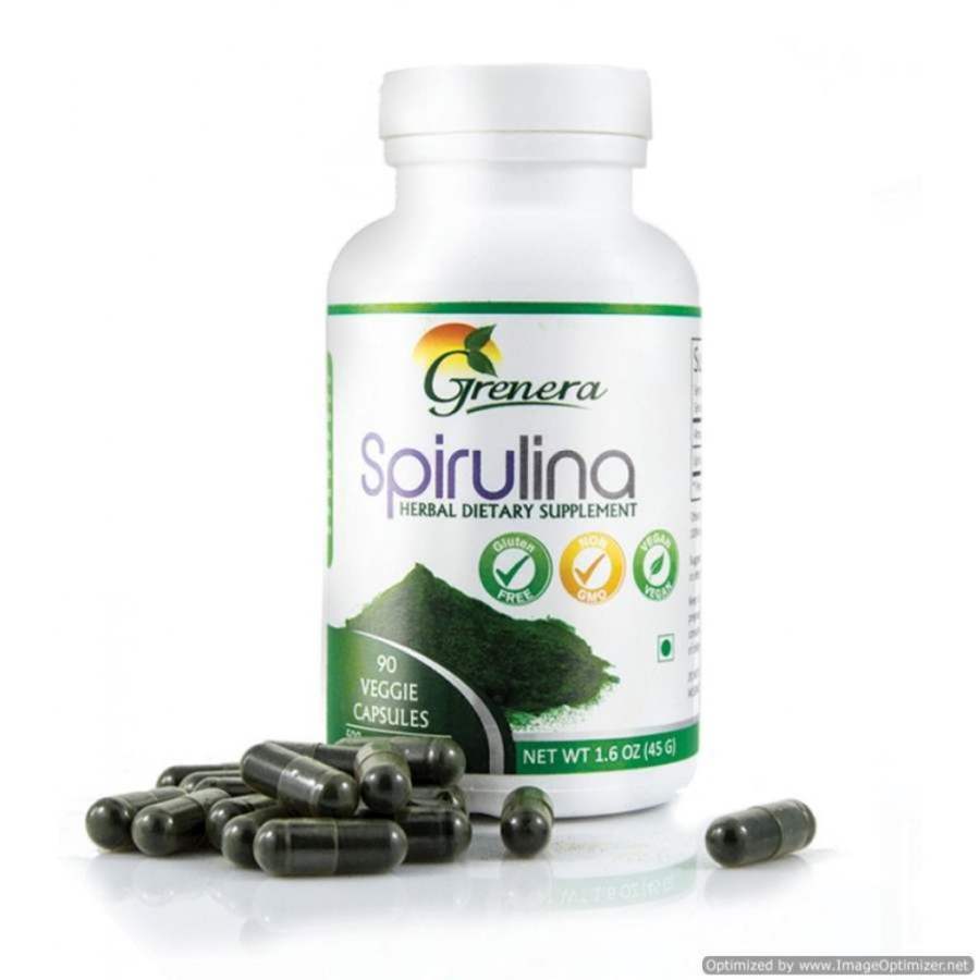 Buy Grenera Organics Spirulina Capsules online Australia [ AU ] 