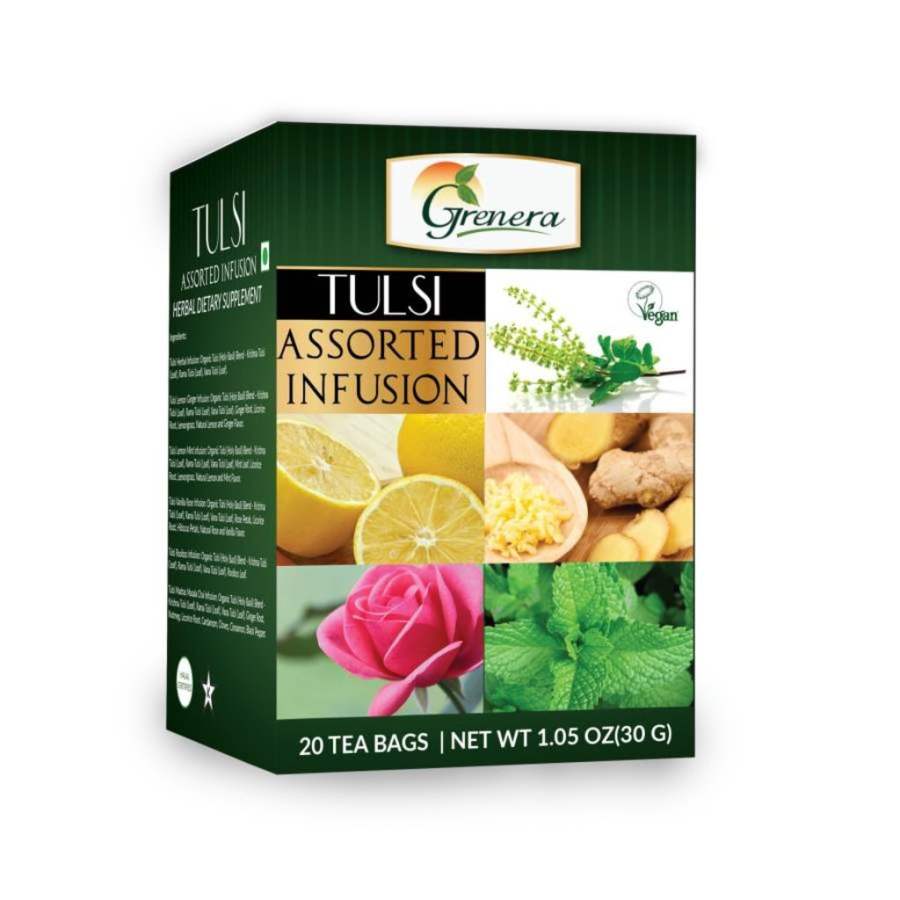 Buy Grenera Tulsi Assorted Infusion Tea online Australia [ AU ] 
