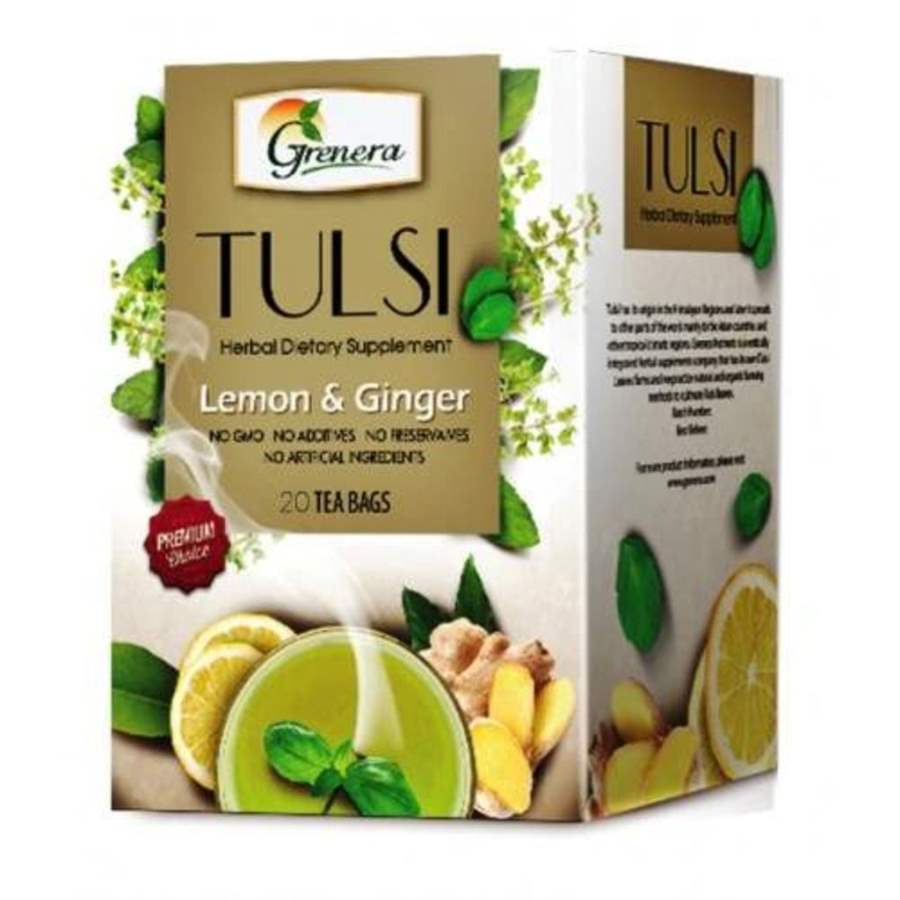Buy Grenera Tulsi Lemon Ginger Infusion Tea online Australia [ AU ] 