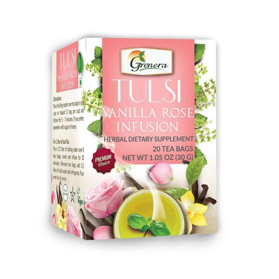 Buy Grenera Tulsi Vanilla Rose Infusion online Australia [ AU ] 