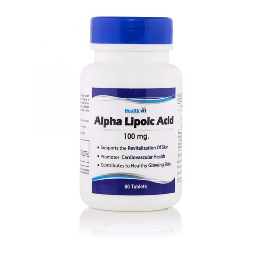 Buy Healthvit Alpha Lipoic Acid 100 MG For Hair & Skin Care online Australia [ AU ] 
