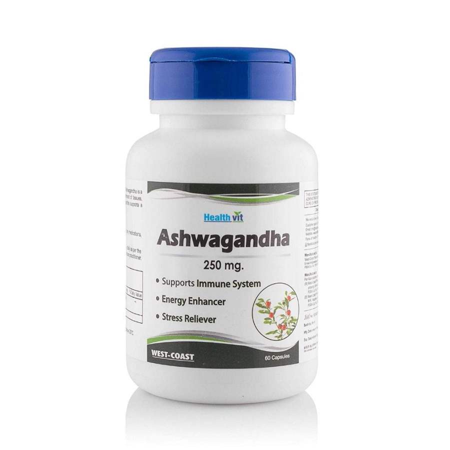 Buy Healthvit Ashwagandha Powder Capsules online Australia [ AU ] 