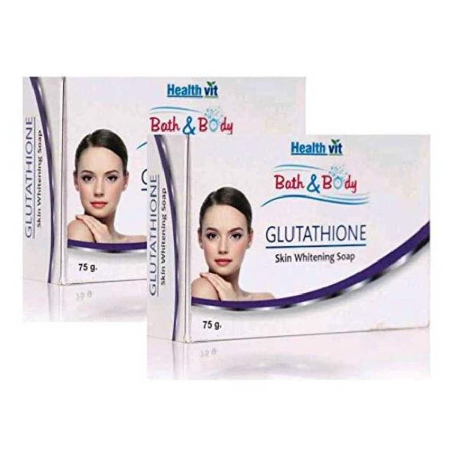 Buy Healthvit Bath & Body Glutathione Skin Whitening Soap online Australia [ AU ] 