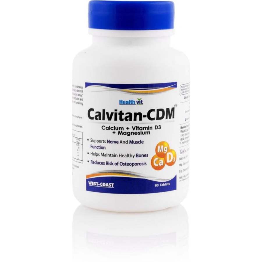 Buy Healthvit Calcium Citrate + Vitamin D3 & Magnesium online Australia [ AU ] 