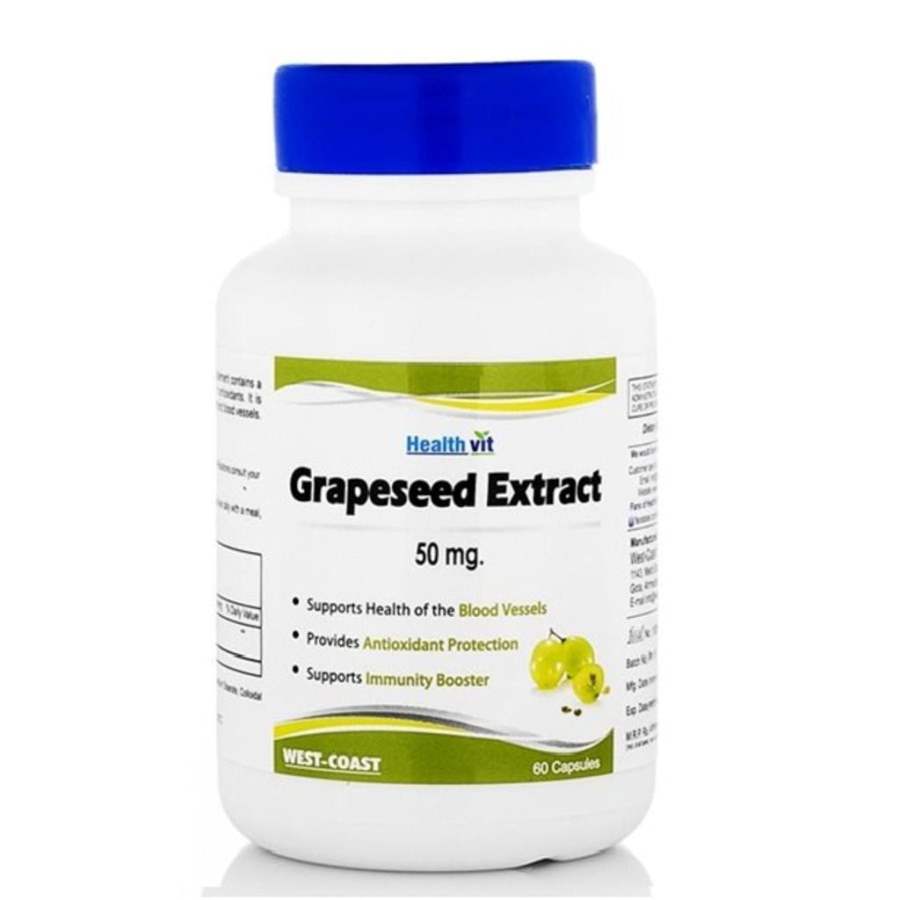 Buy Healthvit Grape Seed 50 mg Immunity Booster online Australia [ AU ] 