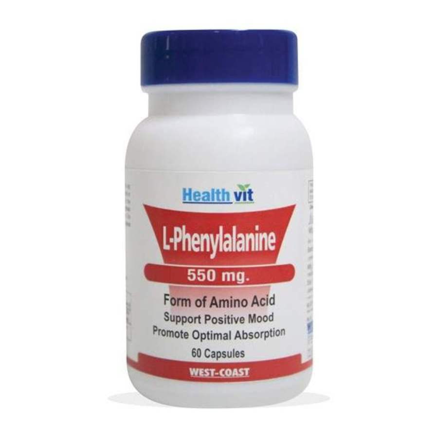 Buy Healthvit L-Phenylalanine 550 mg online Australia [ AU ] 