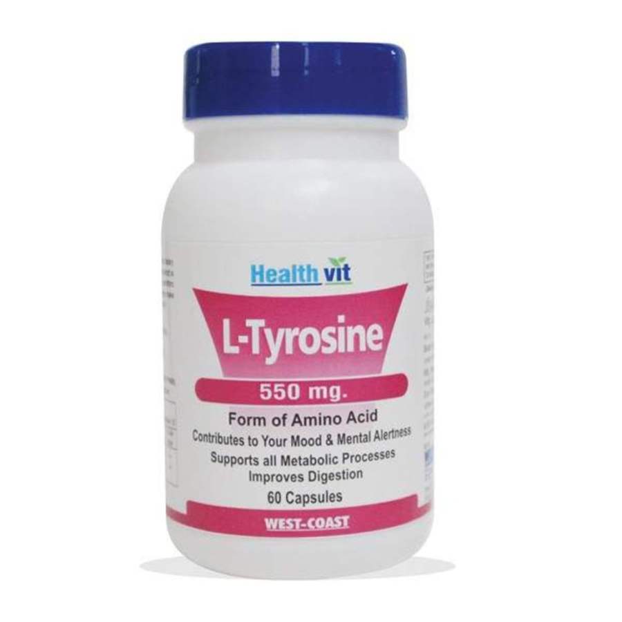Buy Healthvit L-Tyrosine 550 mg online Australia [ AU ] 