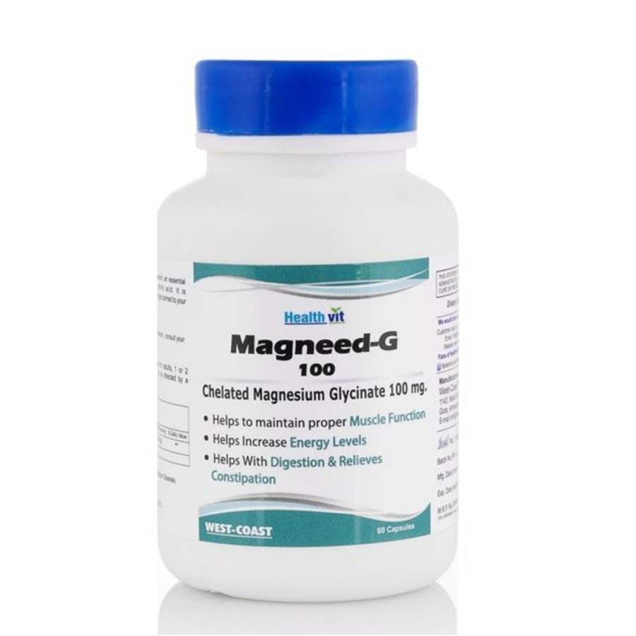 Buy Healthvit Magnesium Gglycinate 100mg online Australia [ AU ] 