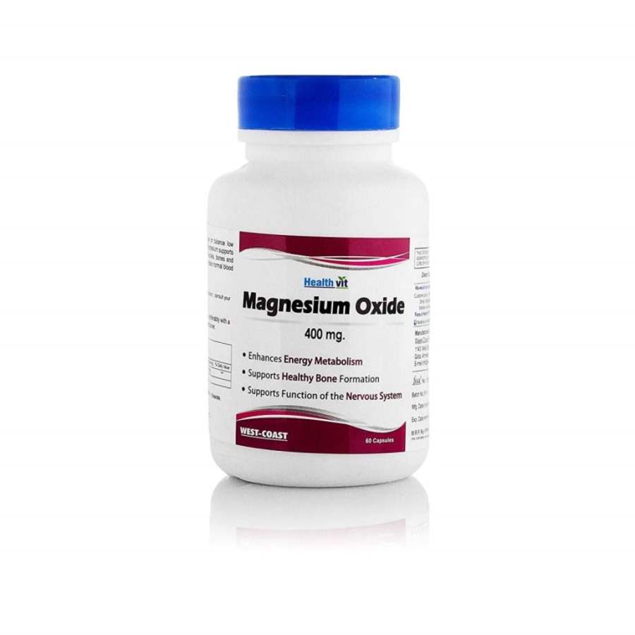 Buy Healthvit Magnesium Oxide 400 mg online Australia [ AU ] 