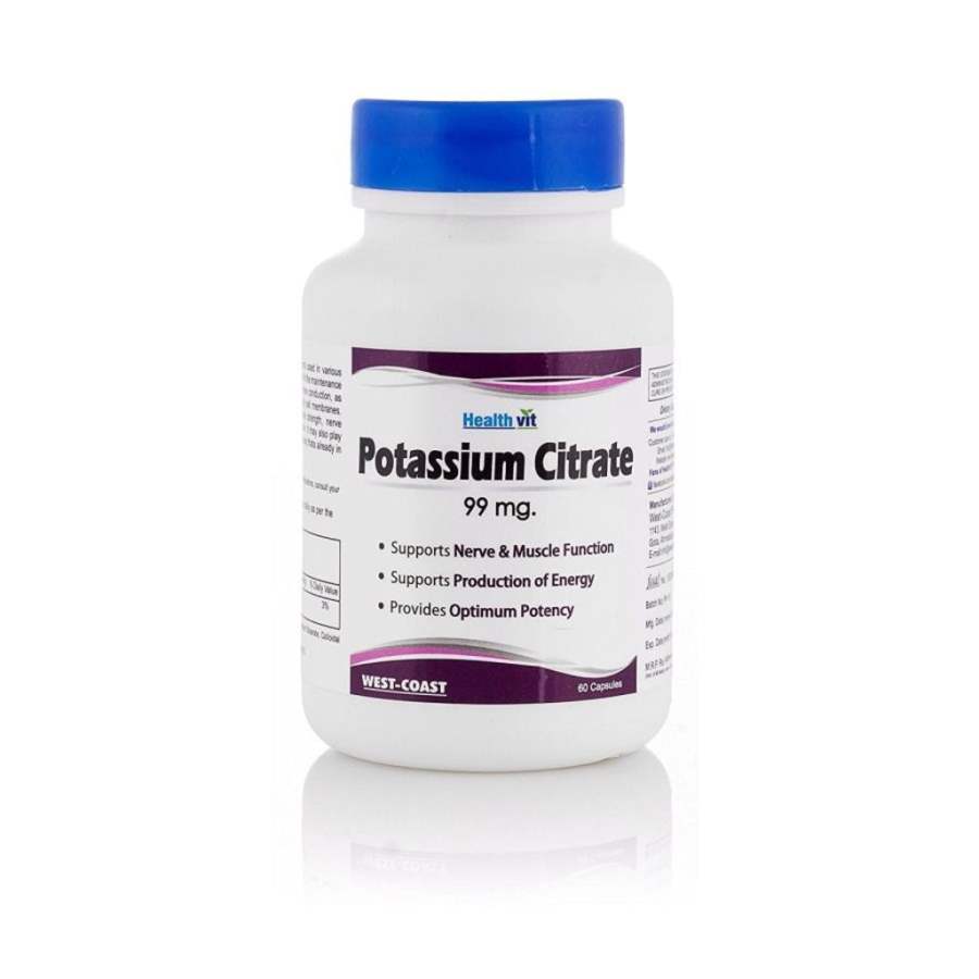 Buy Healthvit Potassium Citrate 99mg online Australia [ AU ] 