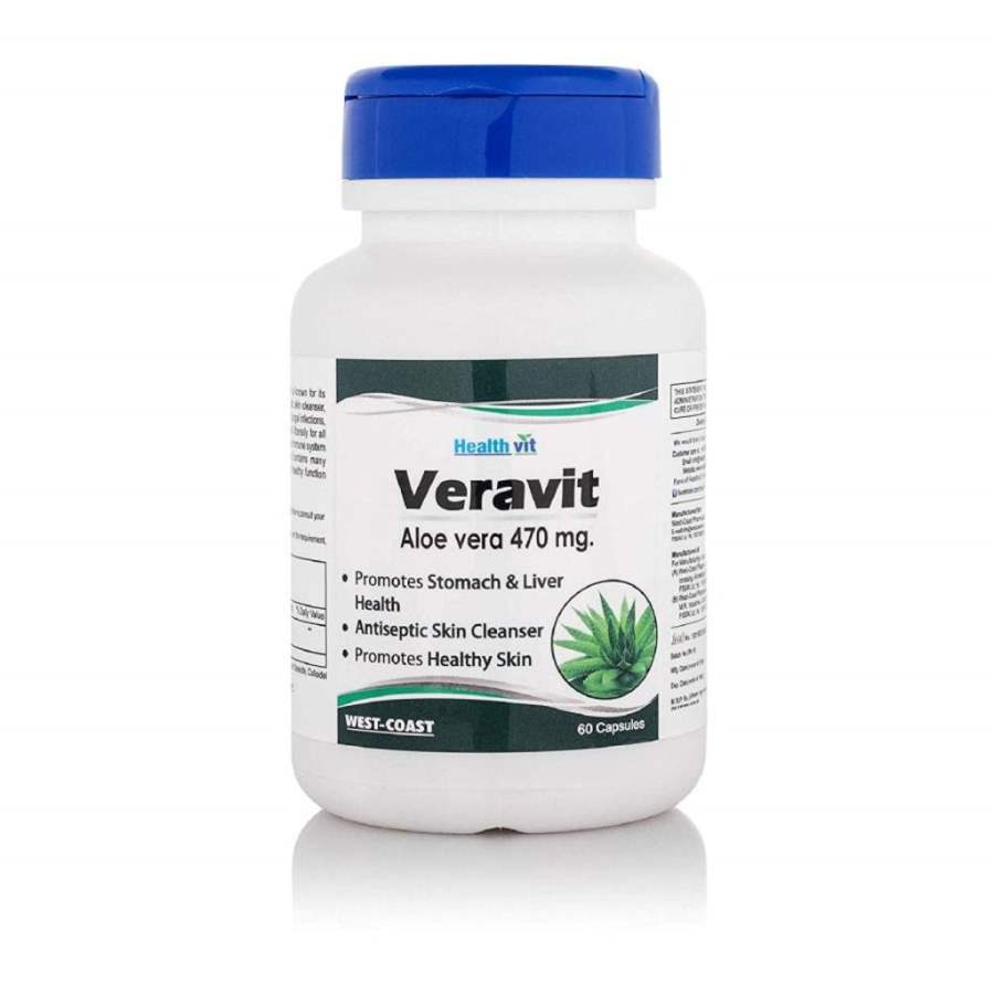 Buy Healthvit Veravit Aloe Vera 470 mg online Australia [ AU ] 