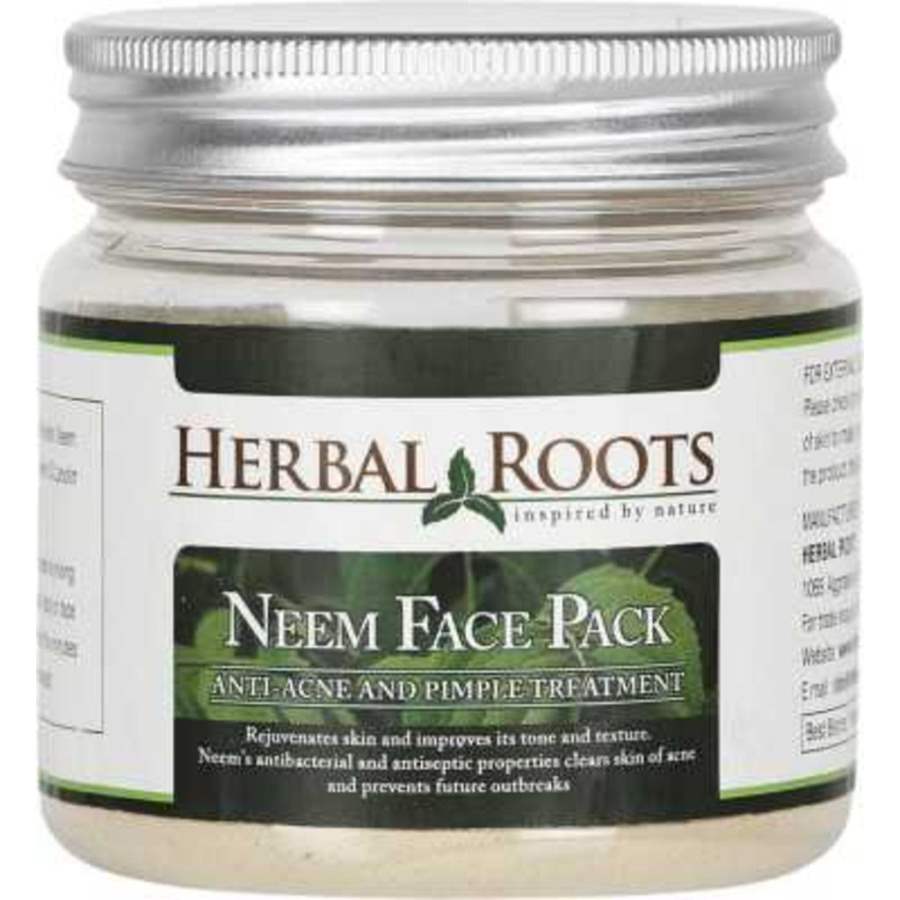 Buy Herbal Roots Neem Face Pack - Anti Acne Pimple Care and Pimple Remover online Australia [ AU ] 
