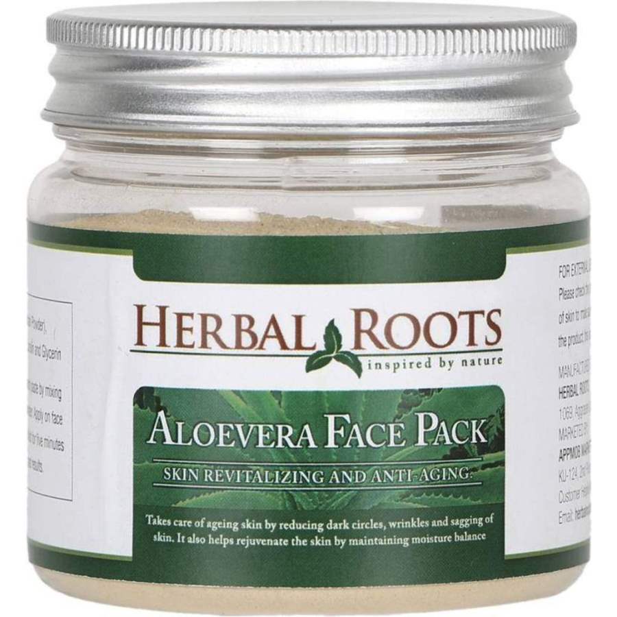 Buy Herbal Roots Skin care 100% Natural Beauty Product Aloe Vera Face Pack online Australia [ AU ] 