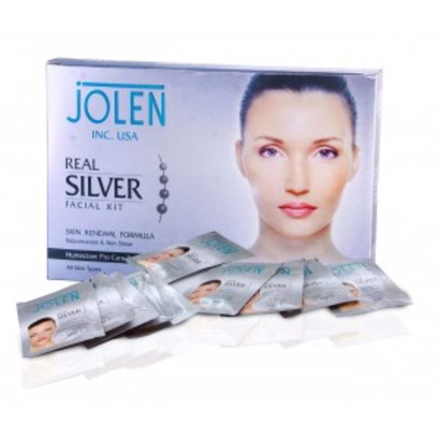 Buy Jolen Real Silver Facial Kit - Pouch online Australia [ AU ] 
