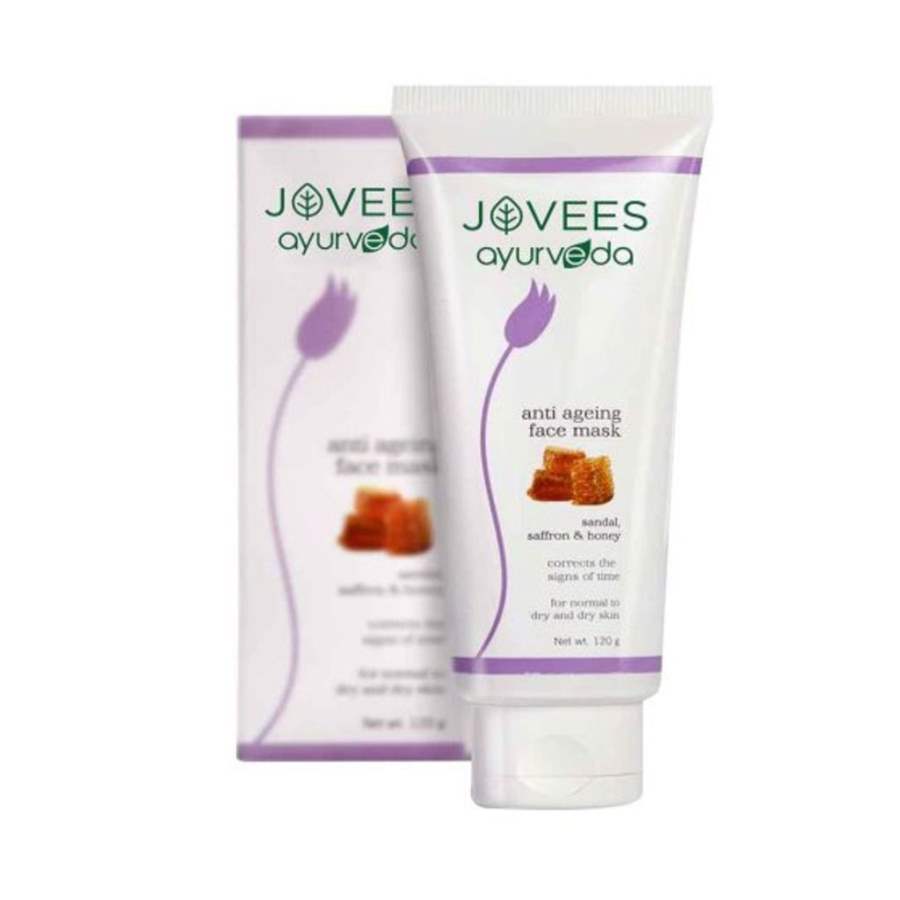 Buy Jovees Herbals Ayurveda Sandal, Saffron and Honey Anti Ageing Face Mask online Australia [ AU ] 