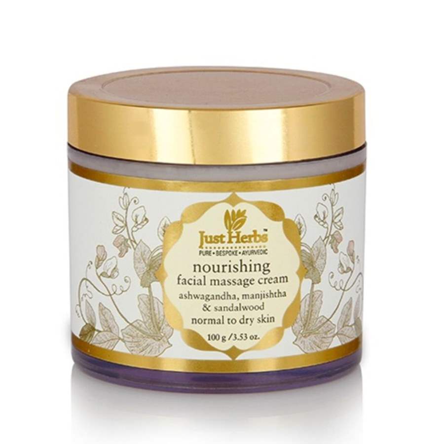 Buy Just Herbs Herbal Nourishing Massage Cream online Australia [ AU ] 