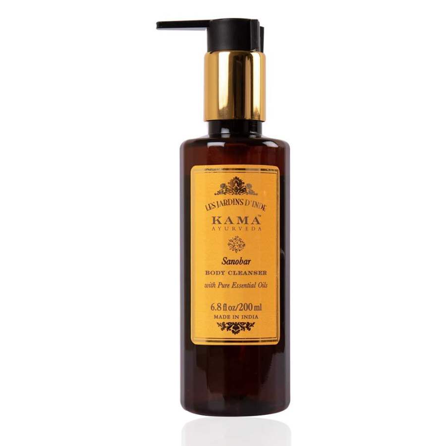 Buy Kama Ayurveda Sanobar Body Cleanser with Pure Essential Oils of Cypress and Orange, 200ml online Australia [ AU ] 