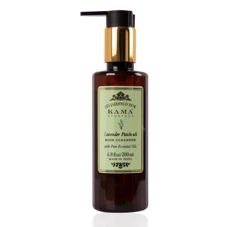 Buy Kama Ayurveda Lavender Patchouli Hair Cleanser (Shampoo) with Pure Essential Oils of Lavender and Patchouli, 200ml online Australia [ AU ] 