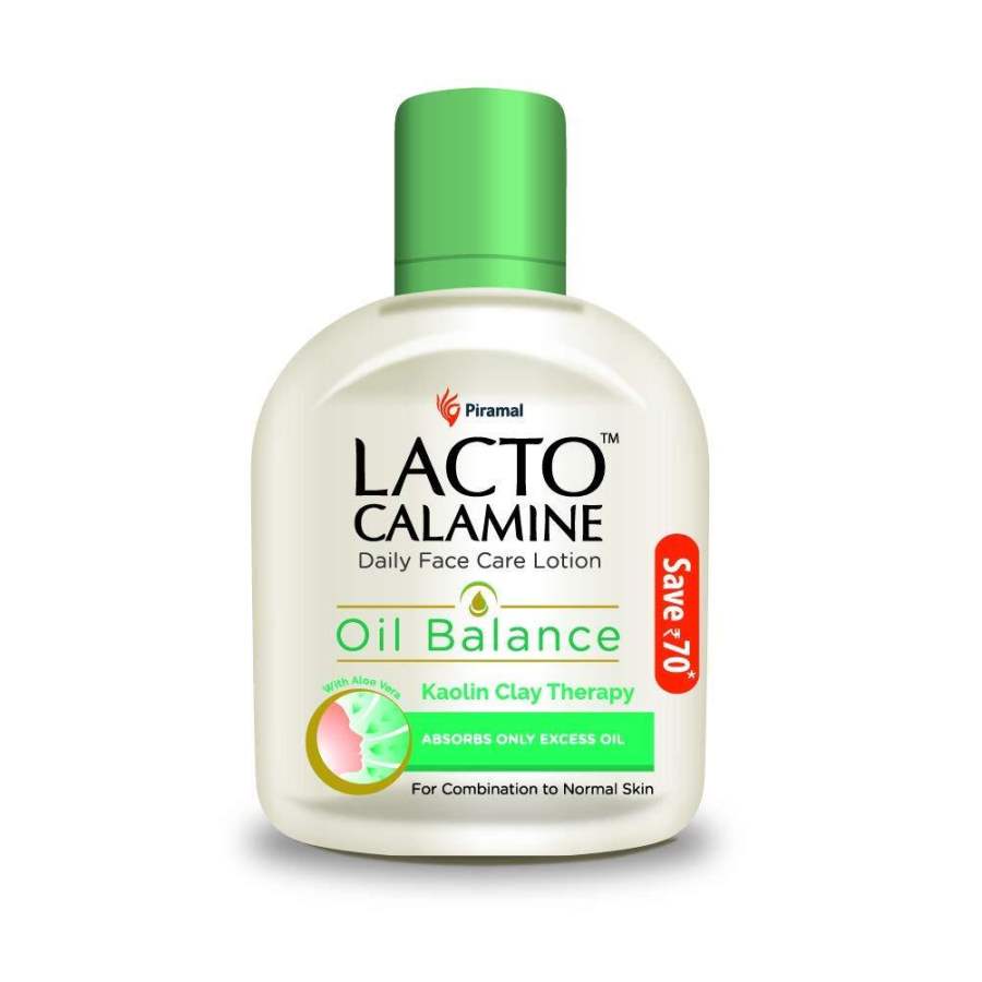 Buy Lacto Calamine Face Lotion for Oil Balance - Combination to Normal Skin - 120 ml online Australia [ AU ] 