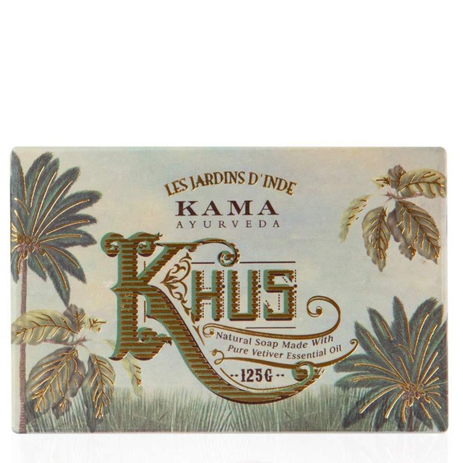Buy Kama Ayurveda Khus Soap 100% and Cold Pressed, 125g online Australia [ AU ] 