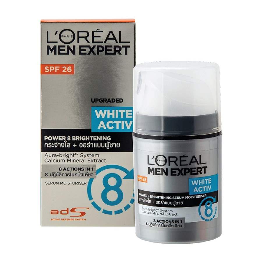 Buy Loreal Paris Men Expert White Activ Whitening Moisturing Fluid