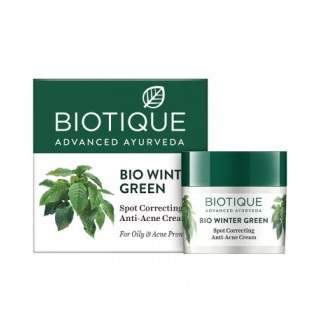 Buy Biotique Bio Winter Green Anti Acne Cream-15g online Australia [ AU ] 