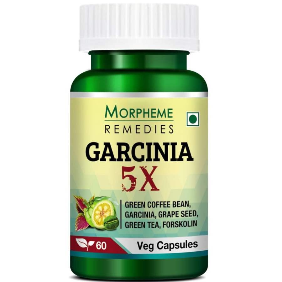 Buy Morpheme Remedies Garcinia 5X - Garcinia, Coffee, Green Tea, Forskolin, Grape Seed online Australia [ AU ] 