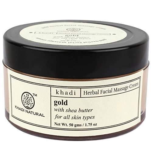 Buy Khadi Natural Gold Herbal Facial Massage Cream with Shea Butter online Australia [ AU ] 