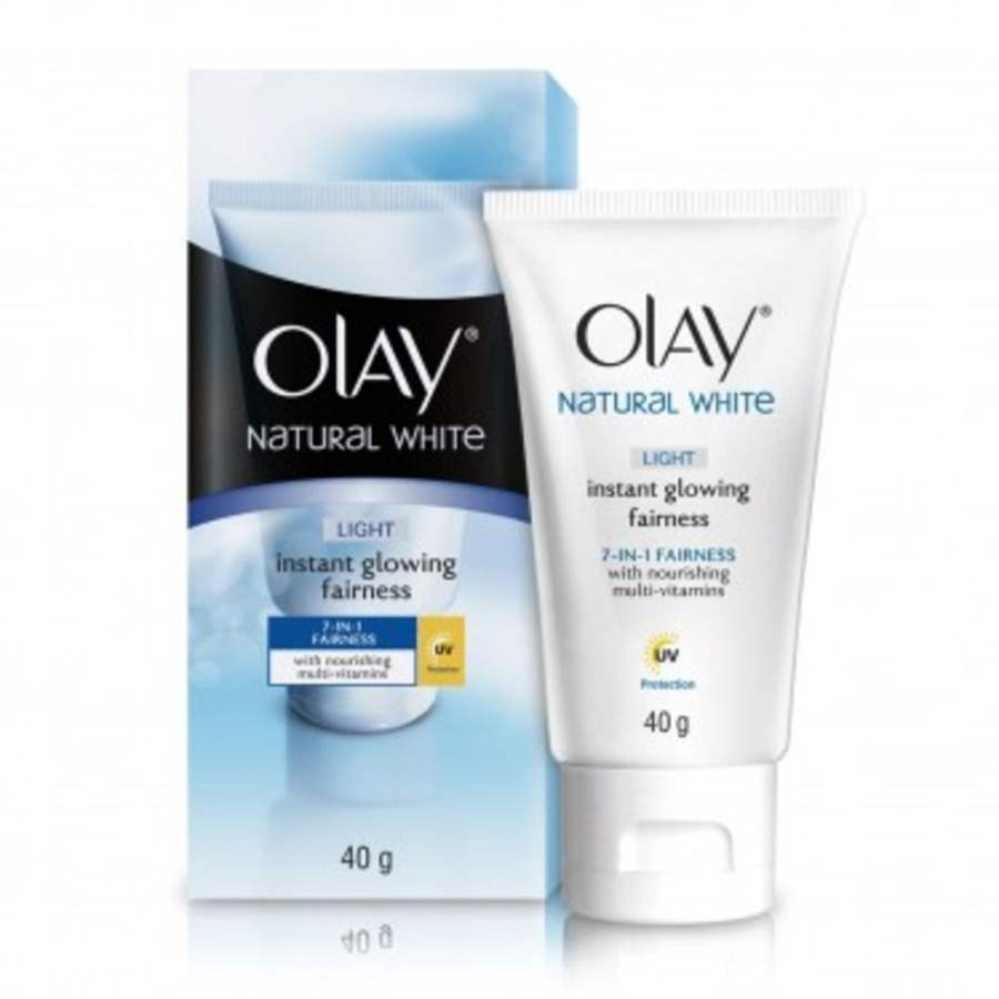 Buy Olay Natural White Light Instant Glowing Fairness Skin Cream serum online Australia [ AU ] 