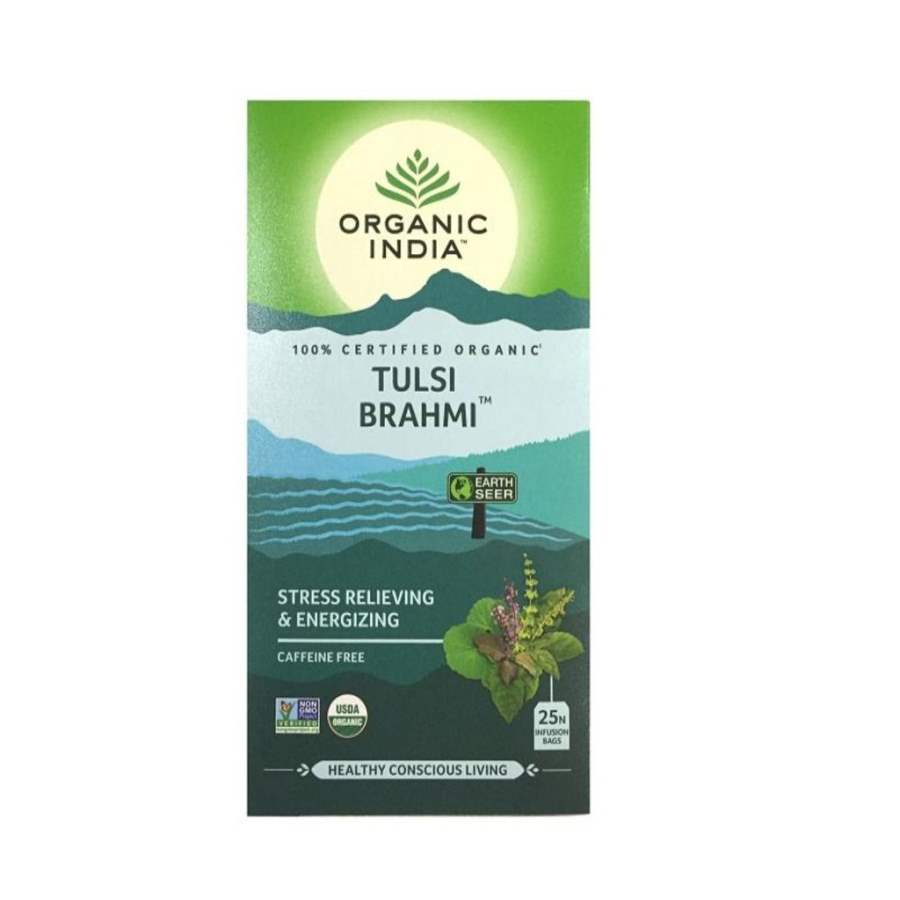 Buy Organic India Tulsi Brahmi Tea online Australia [ AU ] 