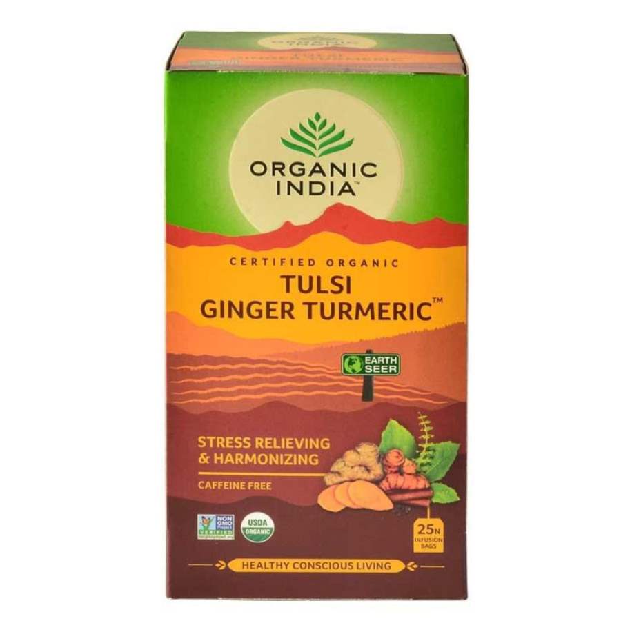 Buy Organic India Tulsi Ginger Turmeric online Australia [ AU ] 