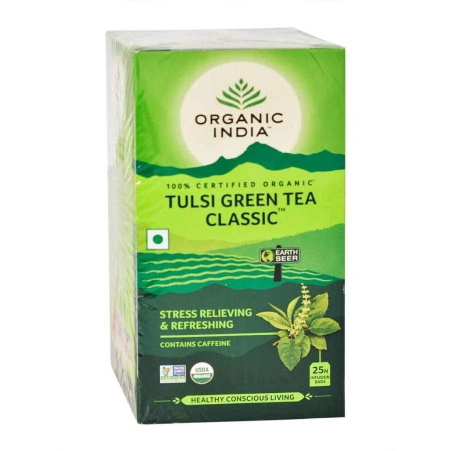 Buy Organic India Tulsi Green Tea Classic online Australia [ AU ] 