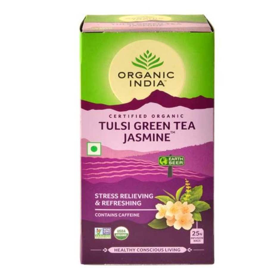 Buy Organic India Tulsi Green Tea Jasmine online Australia [ AU ] 