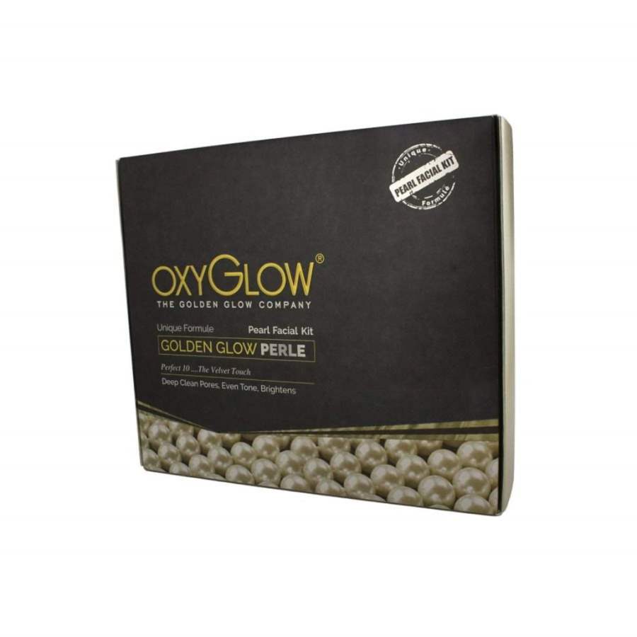 Buy Oxy Glow Golden Glow Radiance Pearl Facial Kit online Australia [ AU ] 