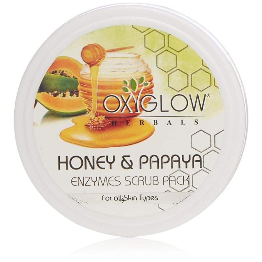 Buy Oxy Glow Honey and Papaya Enzymes Scrub Pack online Australia [ AU ] 