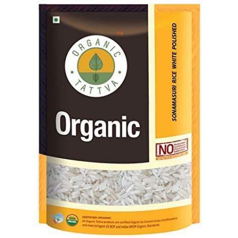 Buy Organic Tattva Sona Masuri Rice White Polished online Australia [ AU ] 